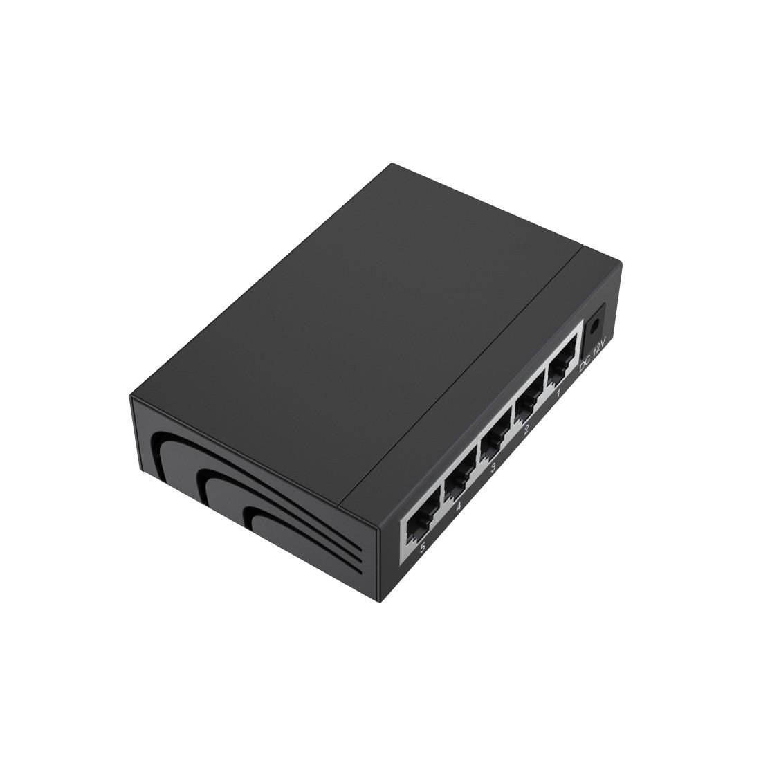 Hama 00053316 Netzwerk‑Switch 5‑Port Gigabit Unmanaged