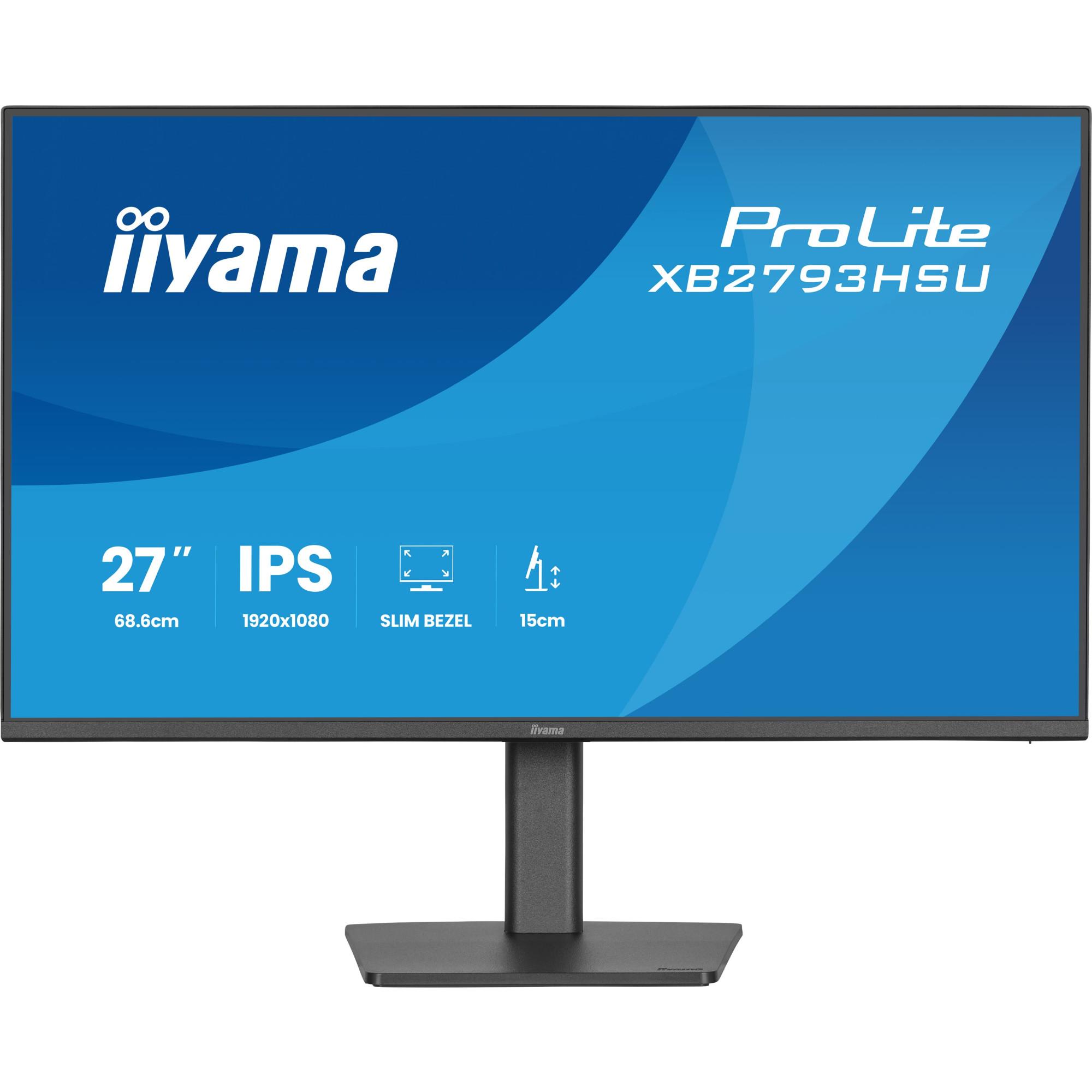 iiyama ProLite XB2793HSU-B1 27" IPS Full-HD 120Hz Monitor