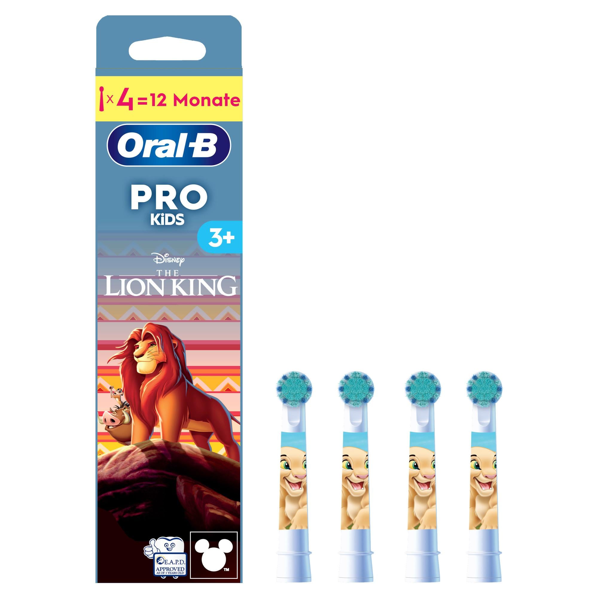 Oral-B Kids König der Löwen Aufsteckbürsten 4er Set