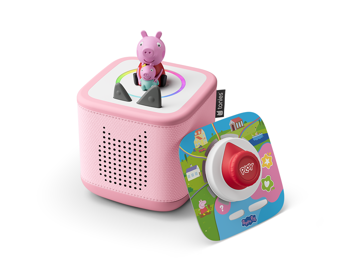 Tonies toniebox 2 Starter Rosa Peppa Pig USB-C Sleep-Timer