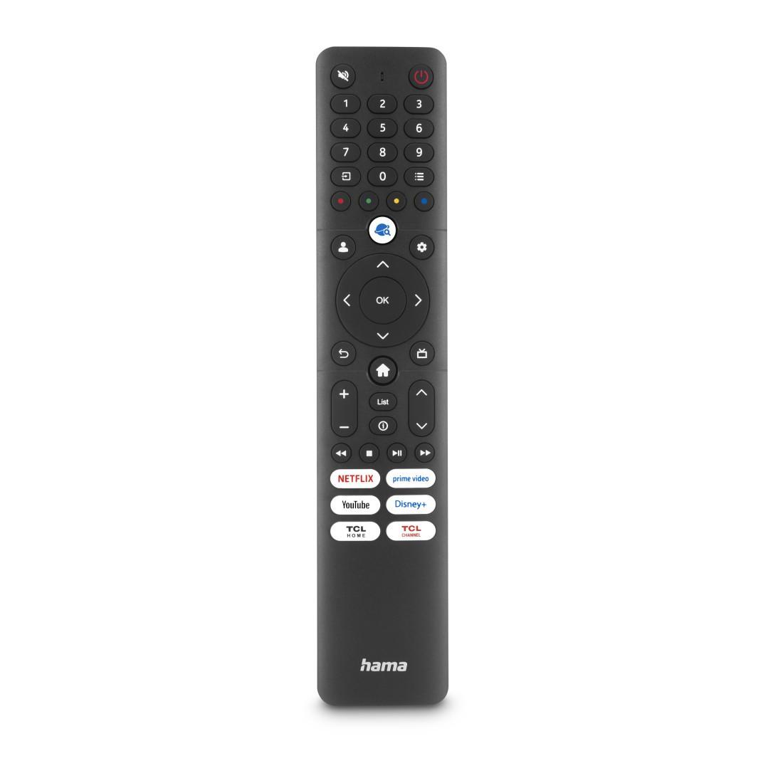 Hama 00221068 Universal-Fernbedienung für TCL, IR, lernfähig