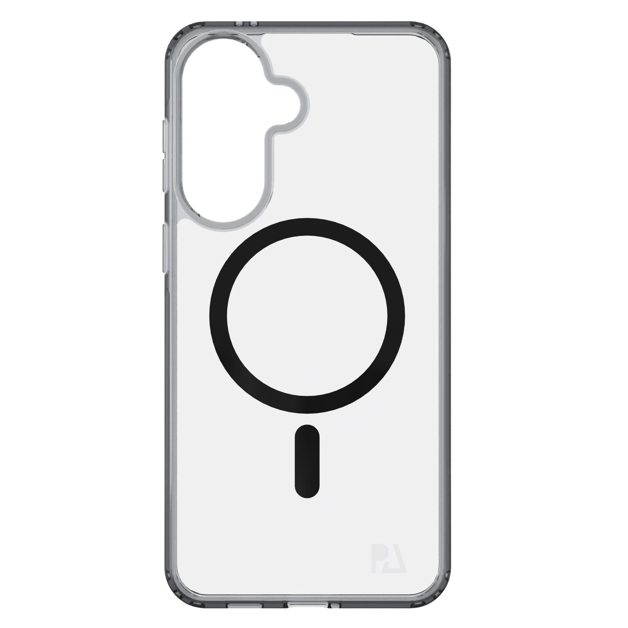 PETER JÄCKEL Pure Mag Back Cover A57 5G, schwarz/transparent