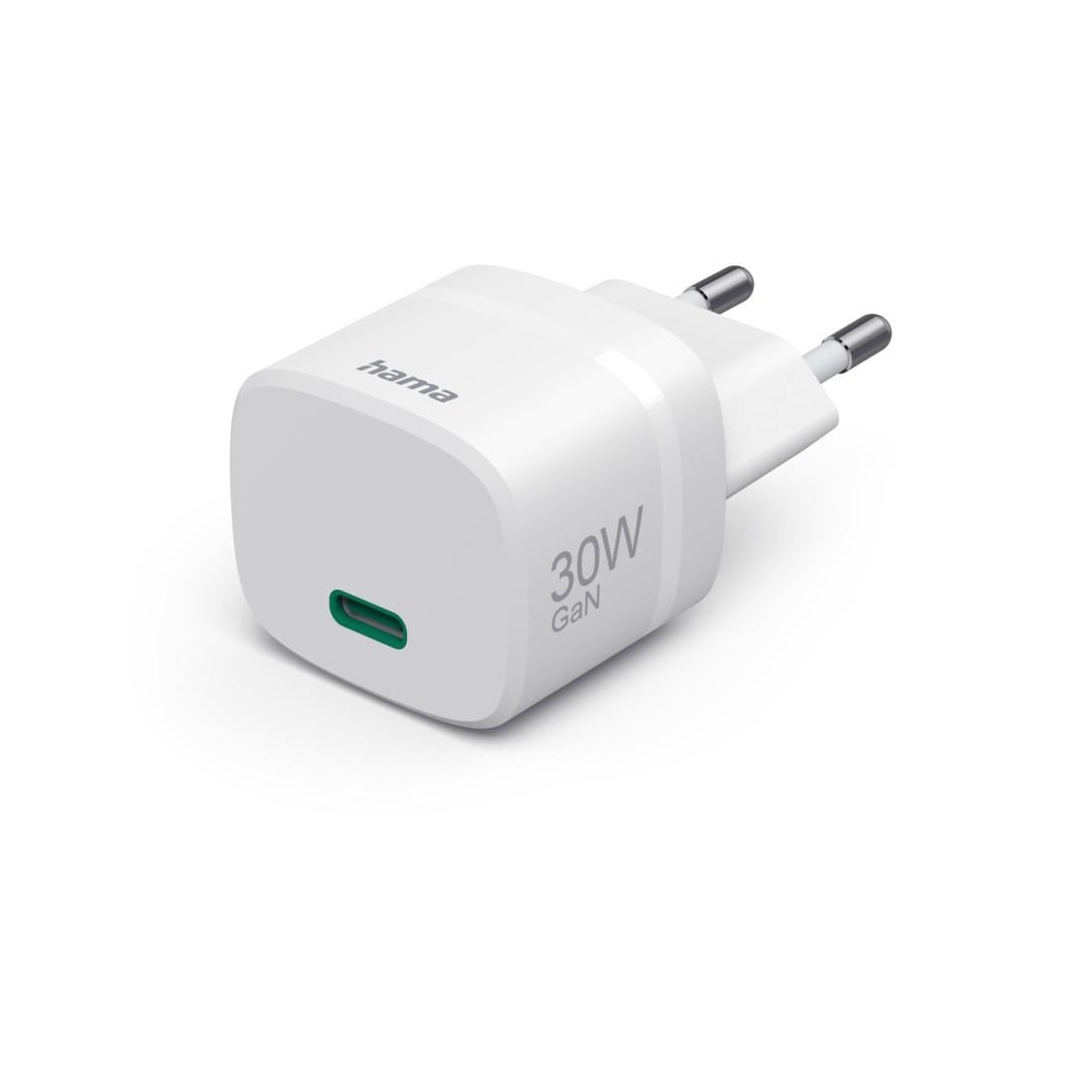 Hama 00201964 Schnellladegerät USB-C PD ZSP 30W GaN