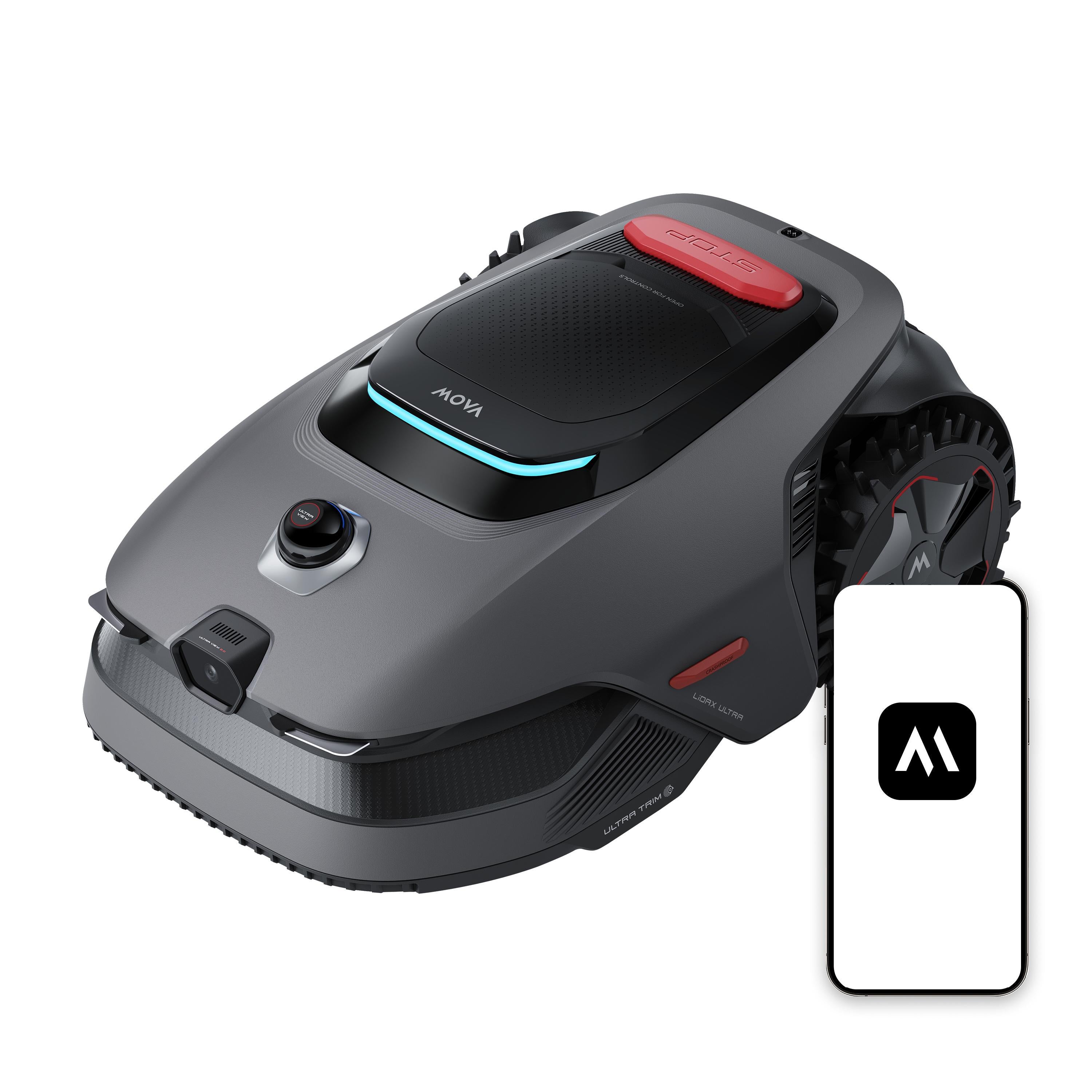MOVA LiDAX Ultra 1600 Mähroboter 4G, 1600 m², 3D-LiDAR