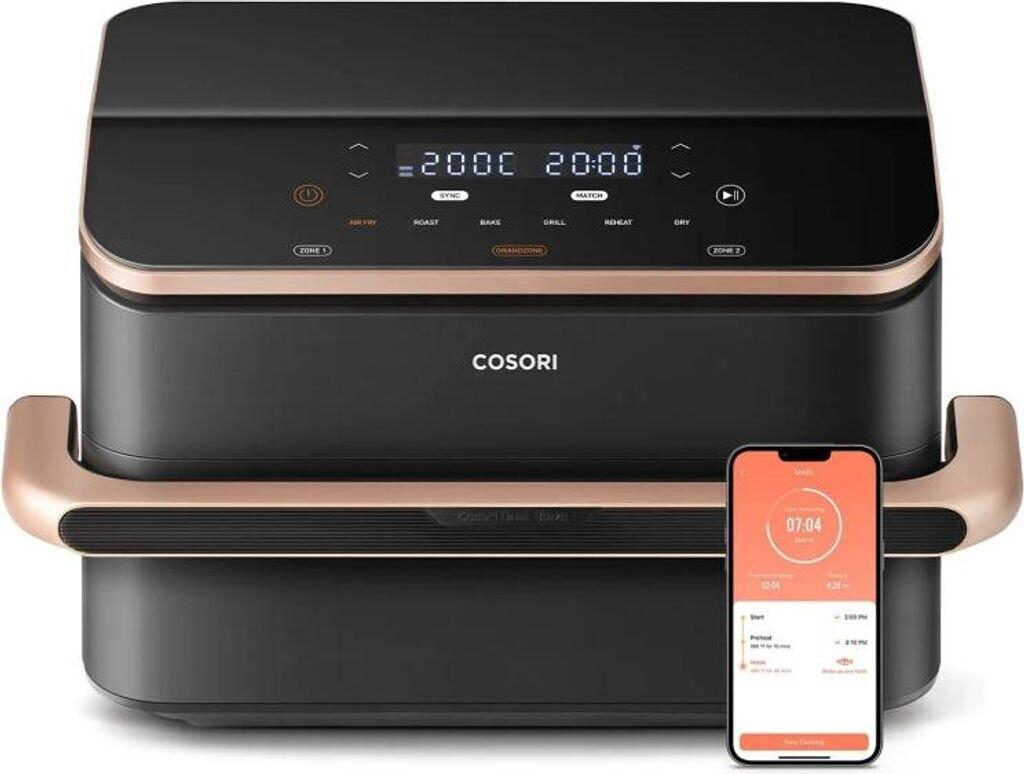 COSORI Dual Blaze Twinfry Heißluftfritteuse 10L 2800W