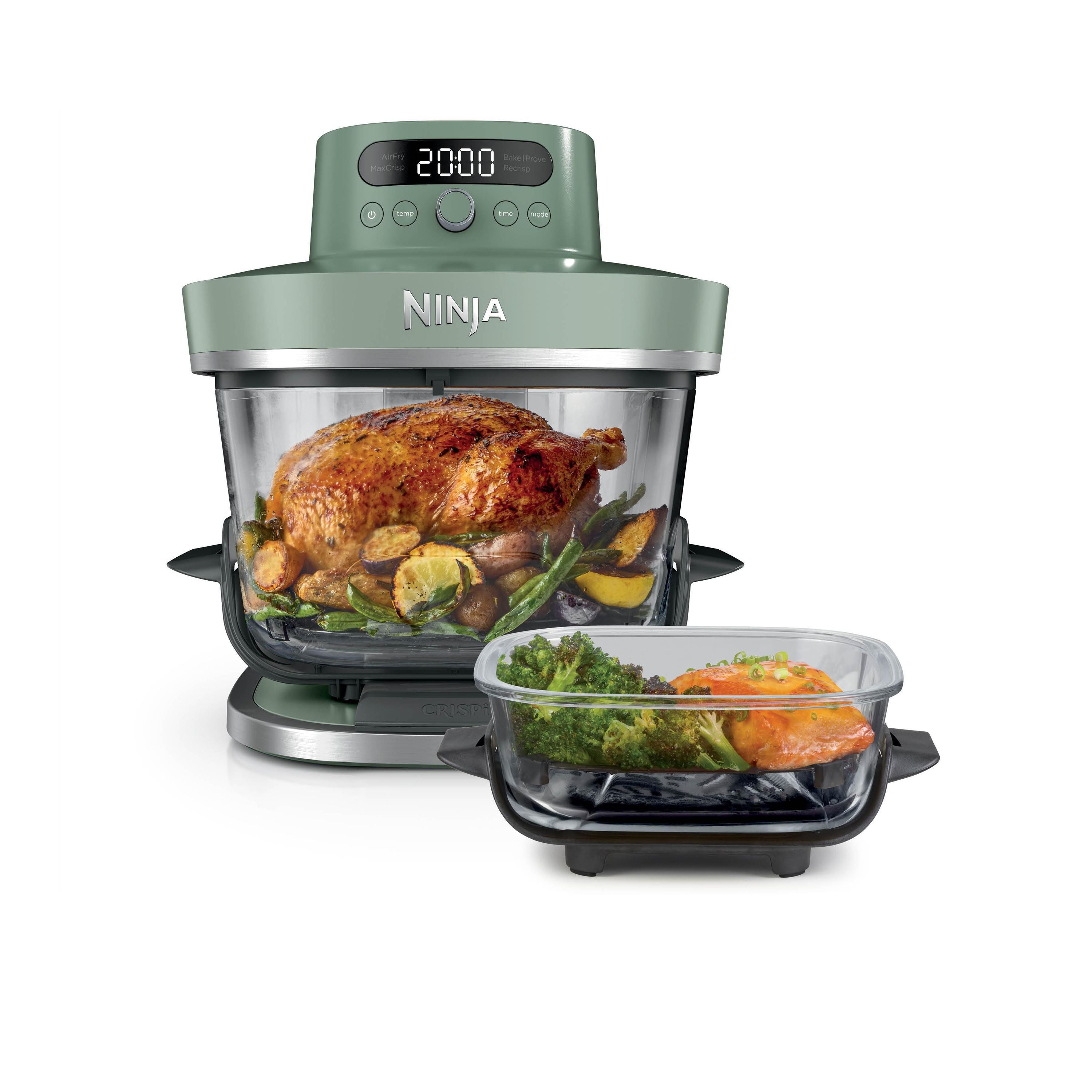 Ninja Crispi Pro Heißluftfritteuse 5,7L Moosgrün