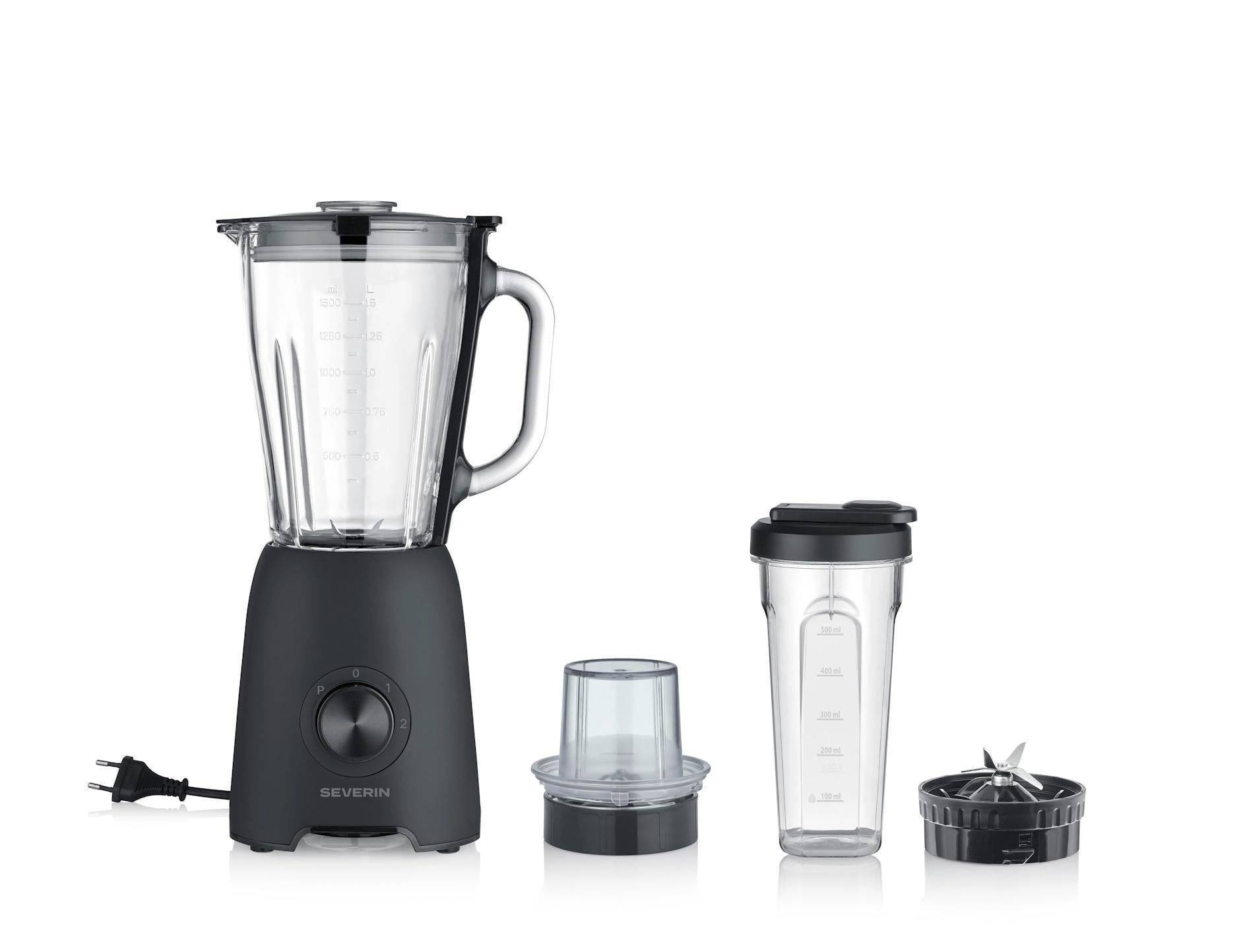 SEVERIN SM 3724 Pro Standmixer 600W, 1,5L, To-Go