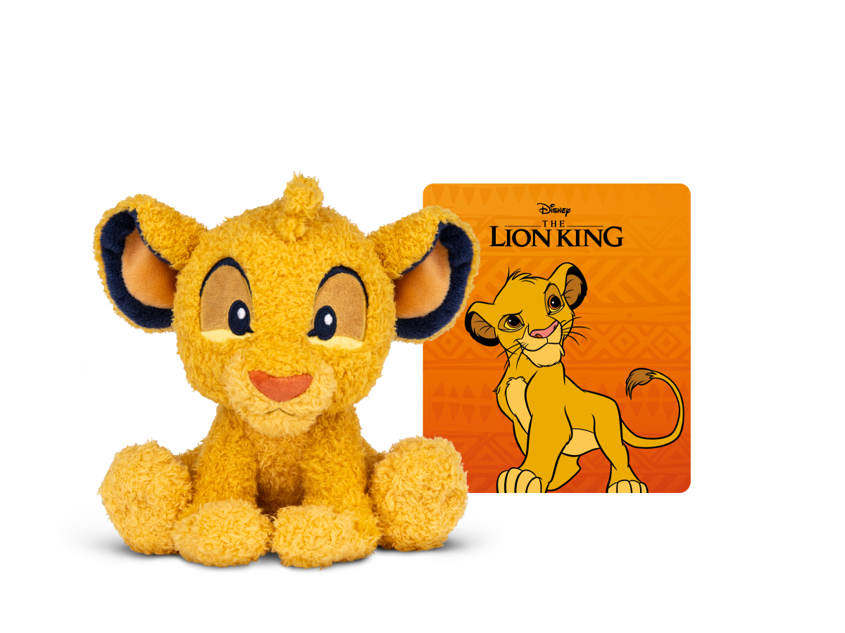 Tonies Cuddle Simba – Plüsch-Hörfigur (Disney, ab