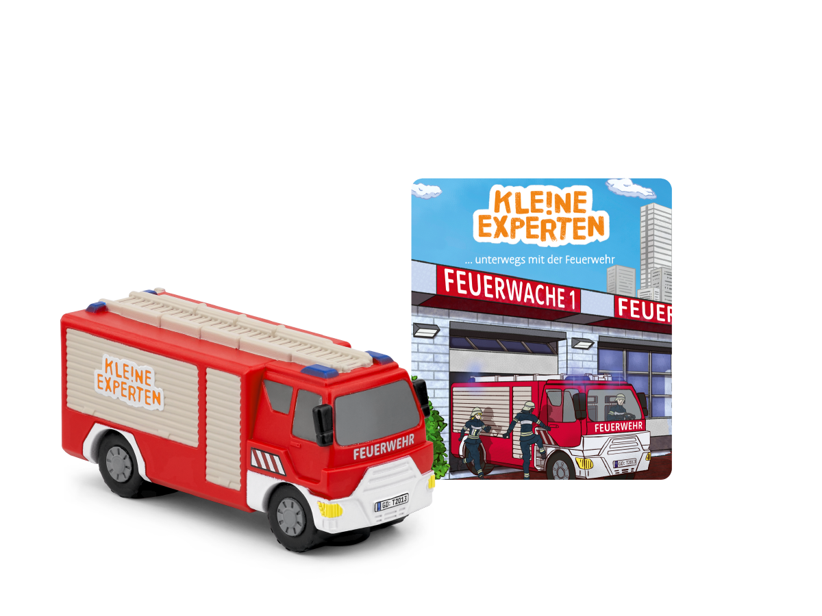 tonies KLE!NE EXPERTEN – Feuerwehr Hörfigur für Toniebox