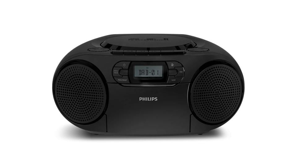 Philips TAZ2500 Boombox CD, Kassette, DAB+, Bluetooth, USB
