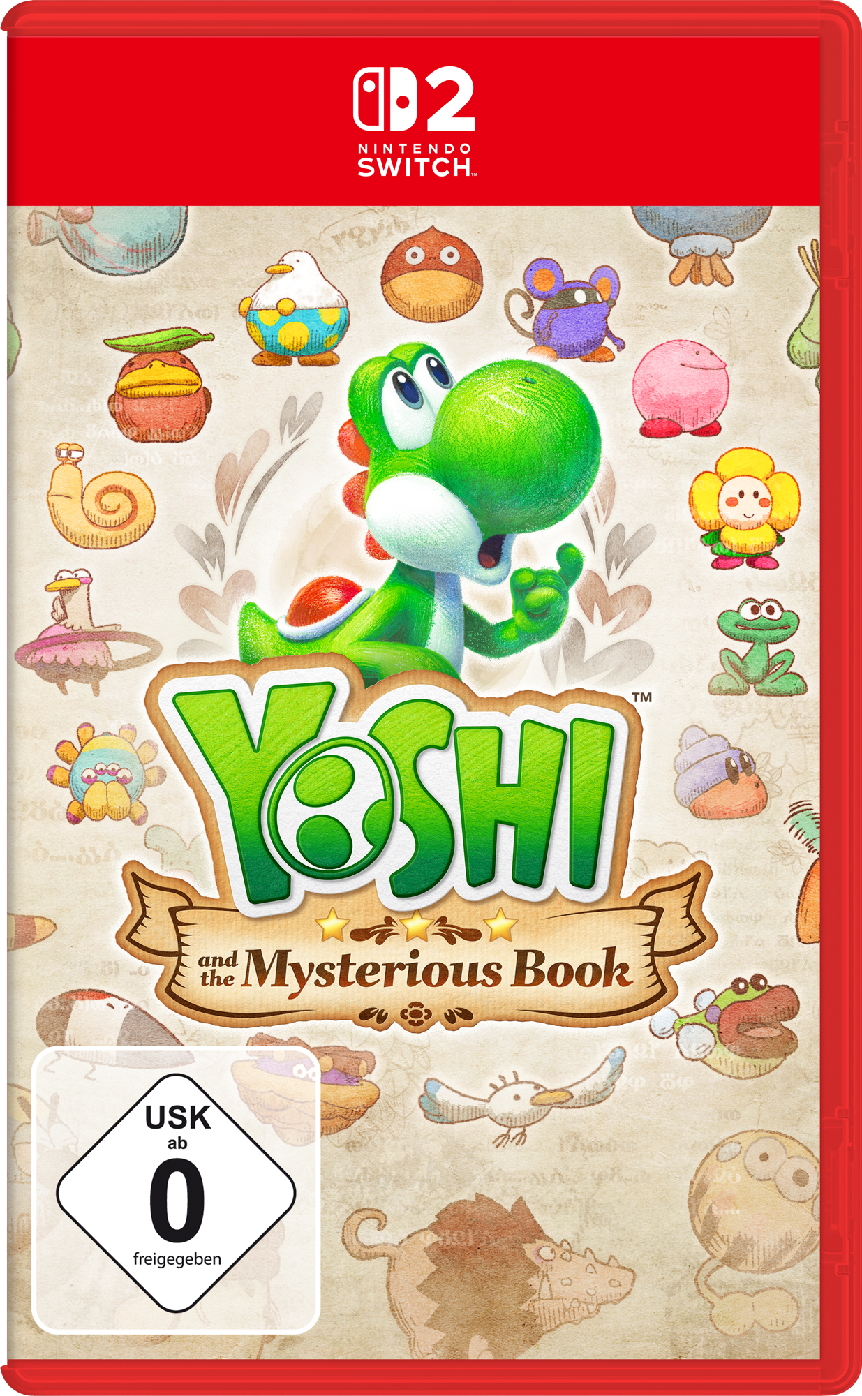 Nintendo Yoshi and the Mysterious Book Switch 2 Spiel