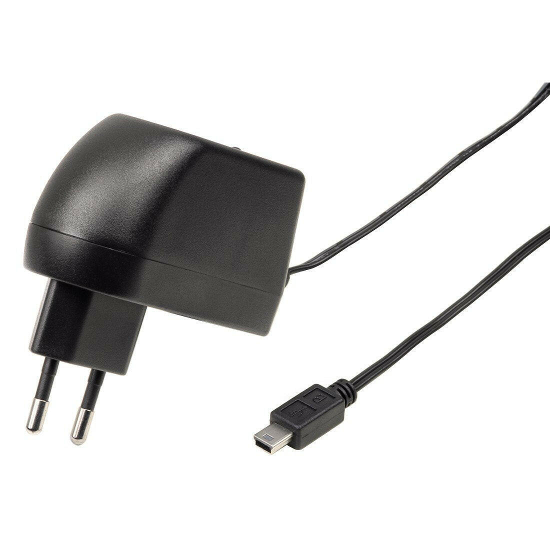 Hama Reiseladegerät Mini USB 5V/2A für Navi, schwarz.
