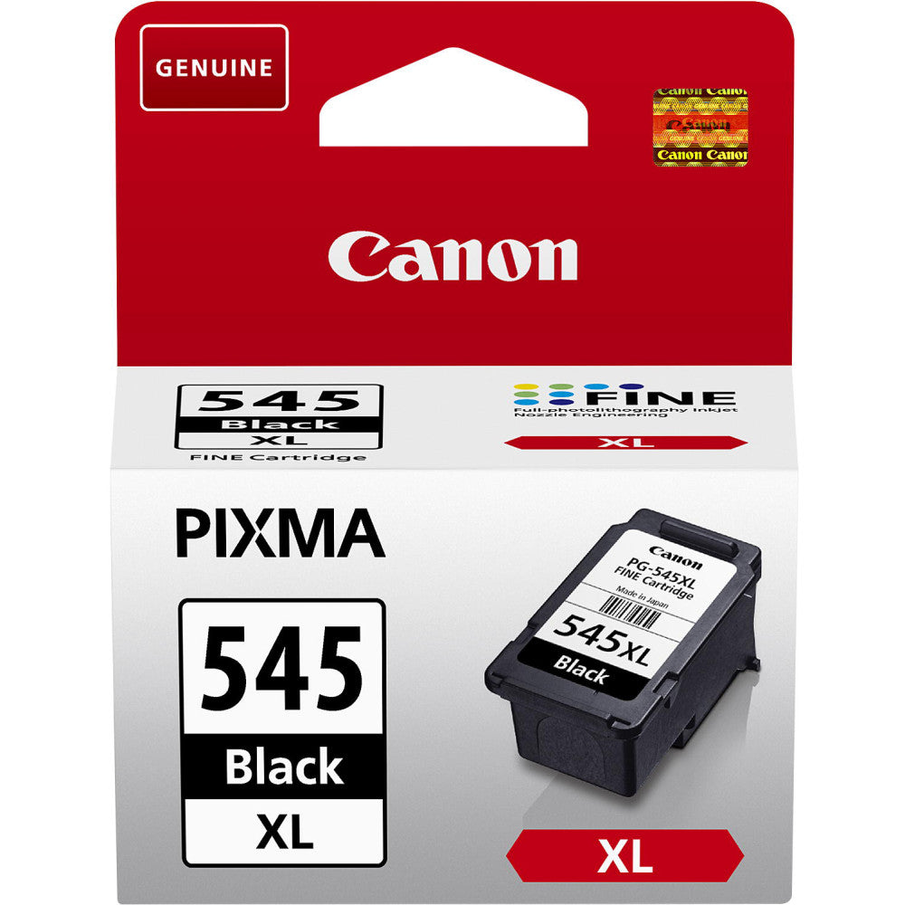 Canon PG-545XL Original Black Ink Cartridge for PIXMA iP2855 Printers - High Capacity Black Ink Cartridge - 15 ml Ink Volume - 400 Pages Yield