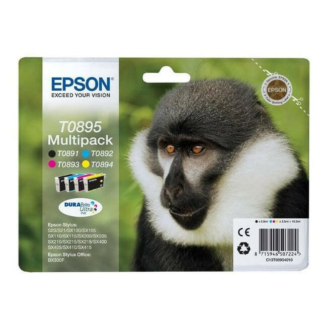 Epson T0895 MultiPack 4 Tintenpatronen.