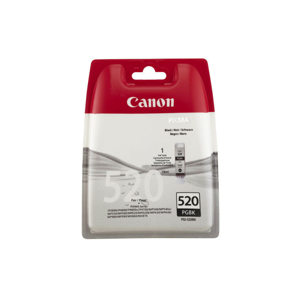 Canon PGI-520BK Original Tintenpatrone schwarz 19ml.