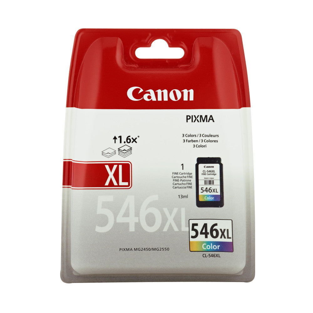 CANON CL-546XL color Original Druckerpatrone mit 13 ml für brillante Ausdrucke