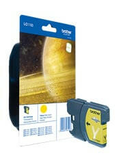 Brother LC1100Y Gelb Druckerpatrone, Original, 325 Seiten.