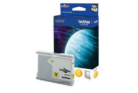 Brother LC-970Y Gelb Tintenpatrone 300 Seiten für DCP-135.