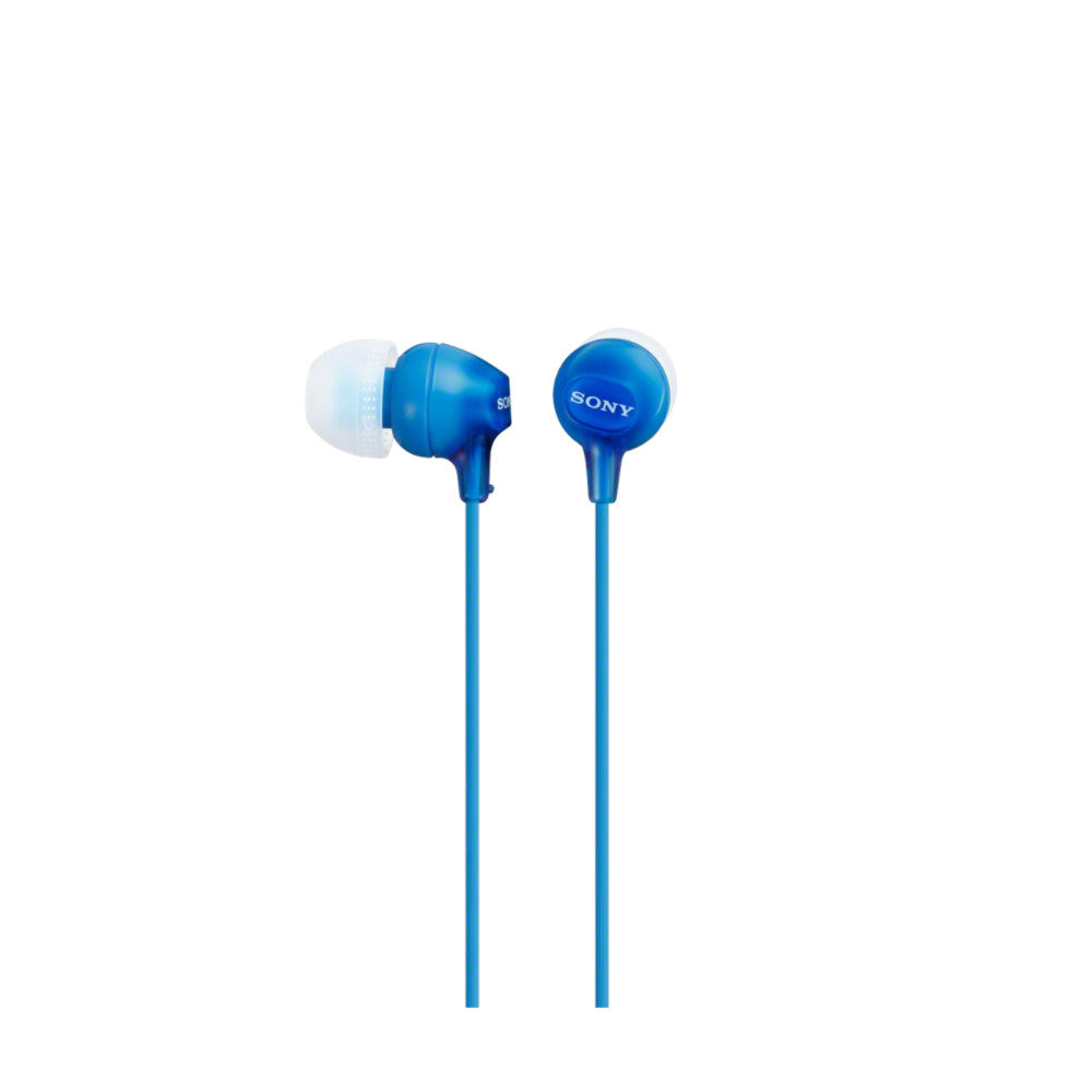 Sony MDR-EX15LPLI Blaue In-Ear-Kopfhörer mit klarem Sound und hohem Tragekomfort