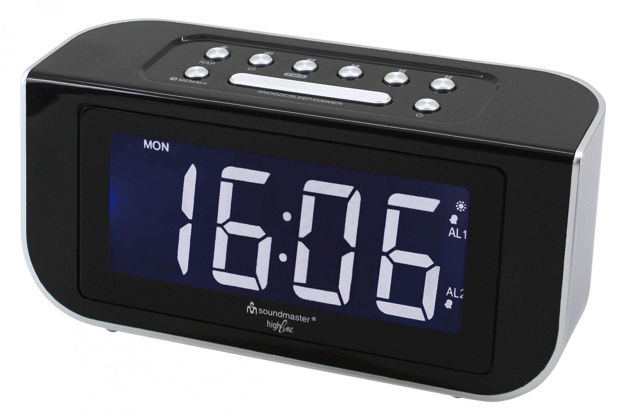 Soundmaster FUR4005 Radiowecker mit DCF77, UKW, Snooze B-Ware