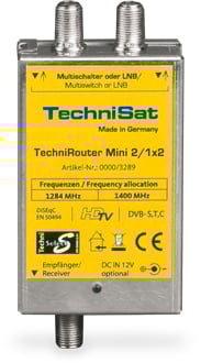 TechniSat TECHNIROUTER MINI 2/1x2 Router Unicable Twin