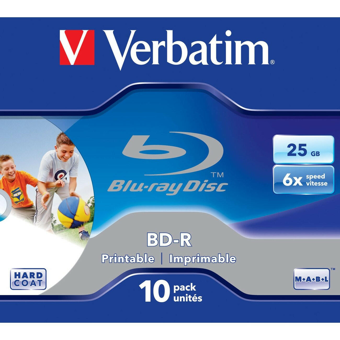 Verbatim BD-R 25GB 6x Blu-Ray-Rohlinge 10er-Pack Jewel Case.