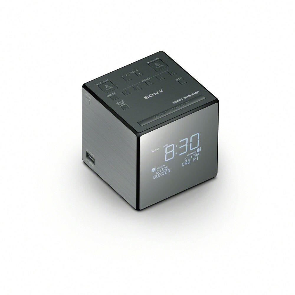Sony XDR-C1DBP DAB Uhrenradio, UKW.