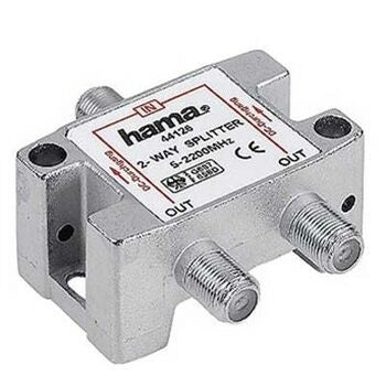 Hama SAT-Verteiler 2-fach, voll geschirmt für HDTV