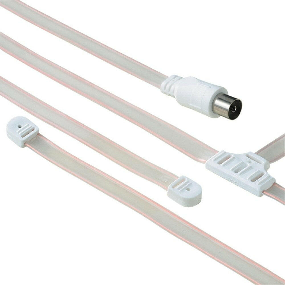 Hama Radio Wurfantenne Koax 75 Ohm UKW/FM dipole 1,5m.