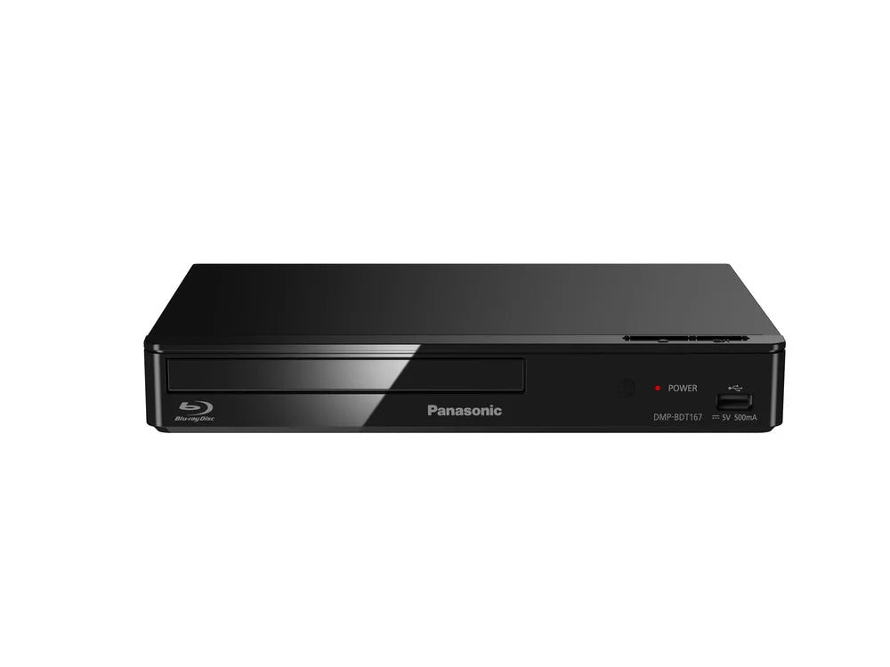 Panasonic DMP-BDT 167 EG schwarz Blu-ray-Player (Dolby Digital Plus, LAN, HDMI)