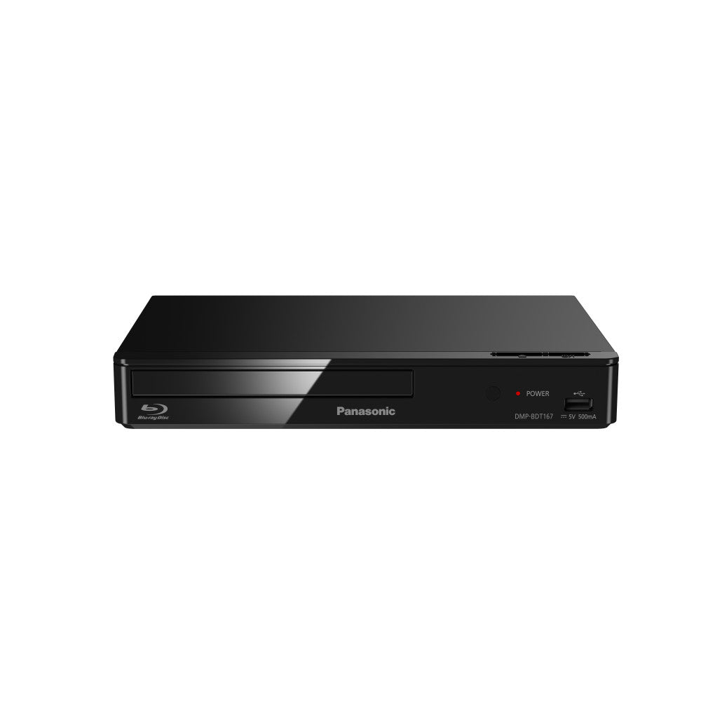 Panasonic DMP-BDT 167 EG schwarz Blu-ray-Player (Dolby Digital Plus, LAN, HDMI)