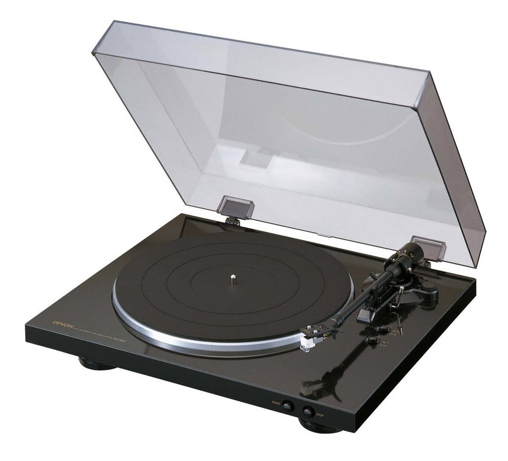 Denon DP-300F Vollautom. Plattenspieler schwarz Neu OVP Zubehör komplett B-Ware