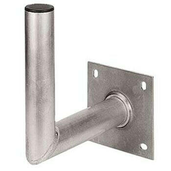 Hama SAT-Wandhalterung Aluminium, 25 cm Wandabstand.