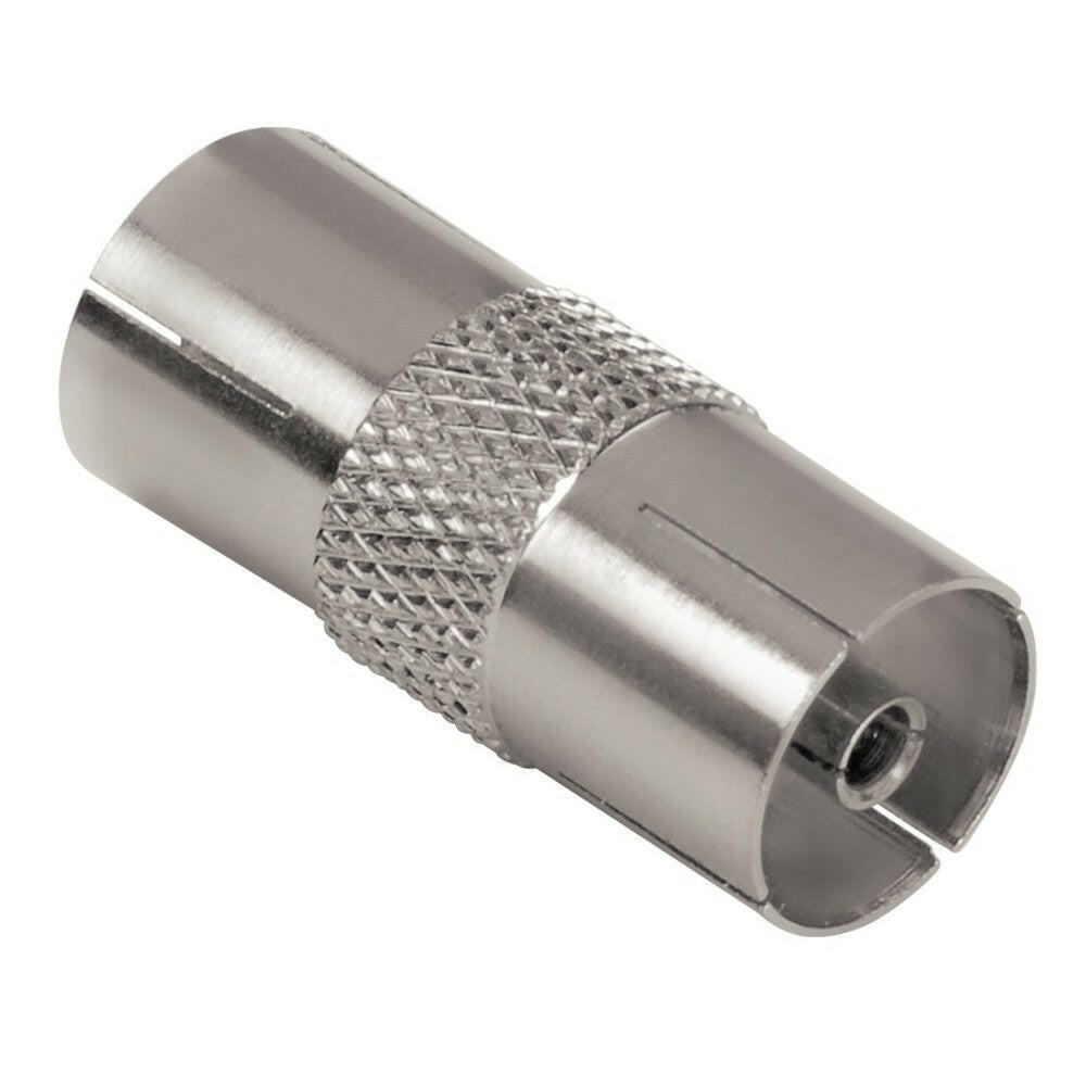 Hama 122484 Koaxialstecker Adapter für SAT-Receiver, voll.