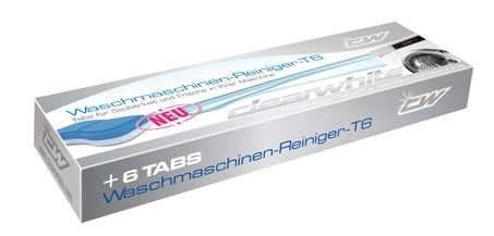 Clearwhite T6 Waschmaschinenreiniger Tabs 6 Stück