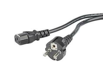 Hama Kaltgeräte-Netzkabel 2,5 m, 3-polig, VDE-geprüft.