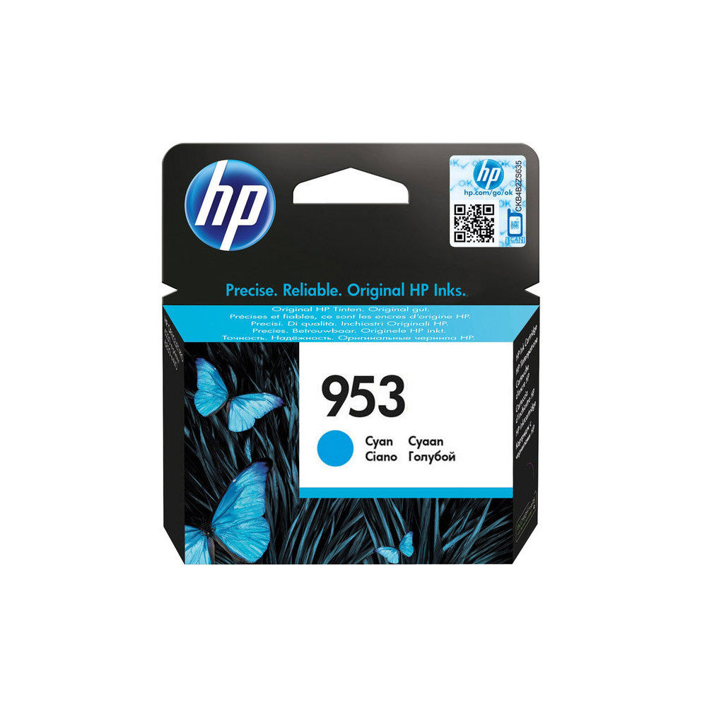 HP 953 Original Cyan Druckerpatrone für HP OfficeJet Pro 77xx 82xx 87xx - 10 ml - 700 Seiten