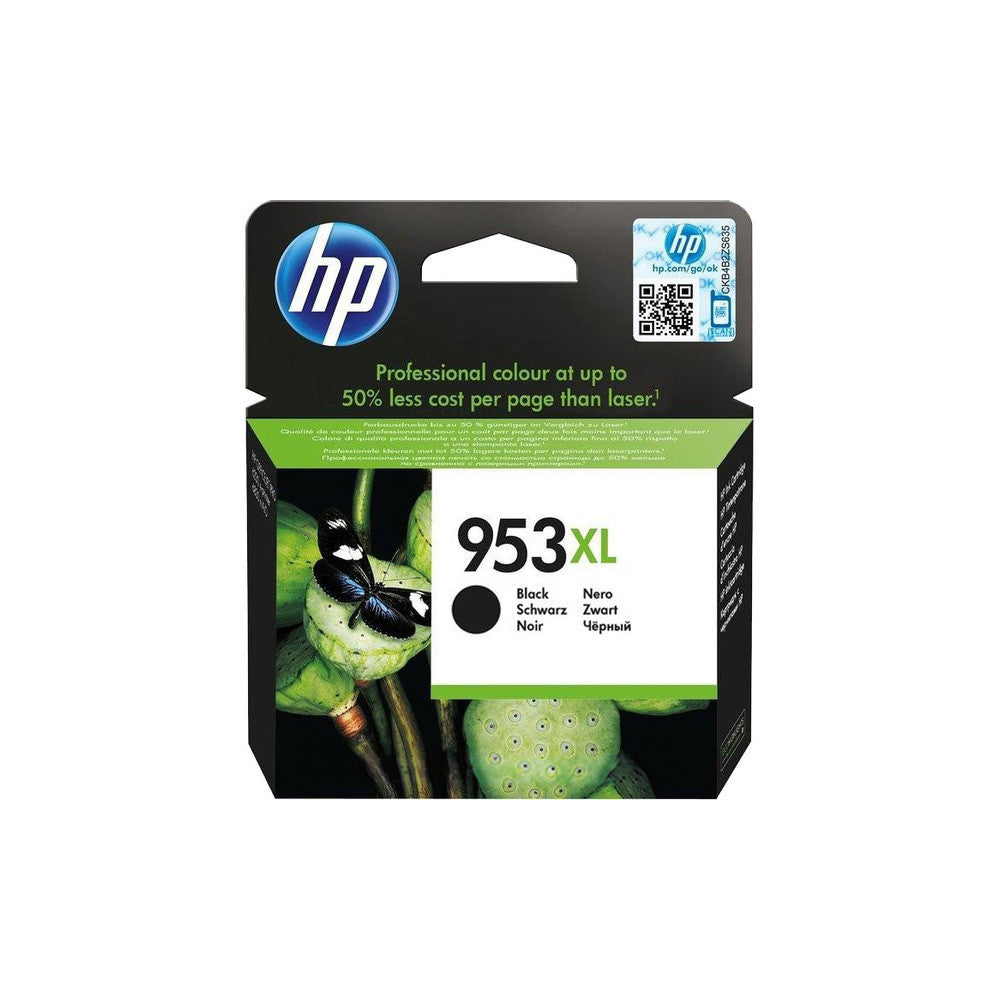 HP 953XL Schwarz Original Druckerpatrone für HP OfficeJet Pro 7720 - Hohe Reichweite, 42,5ml, 2000 Seiten - 1 Stück - Professionelle Qualität