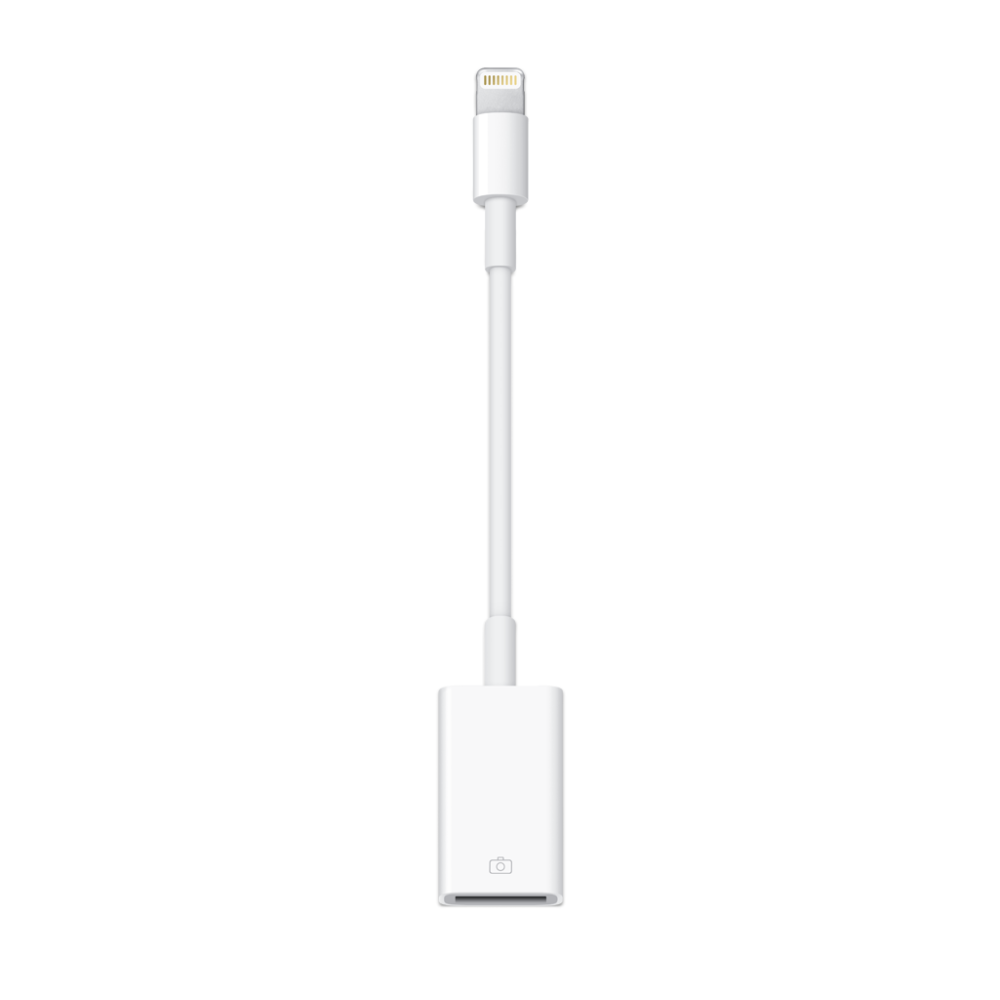 Apple Lightning USB Kameraadapter - Fotos Videos importieren iPad - Standard Formate - Unterwegs - Reise - Kreativität - Hochauflösender Bildschirm