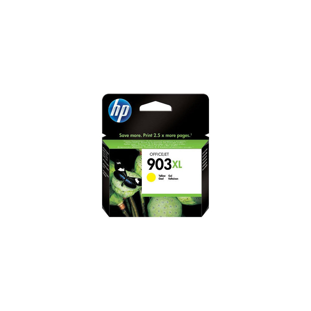 HP 903XL Gelbe Original Druckerpatrone für HP Officejet 6950/Pro 6960/6970 - hohe Reichweite, 825 Seiten, 9,5 ml - HP T6M11AE