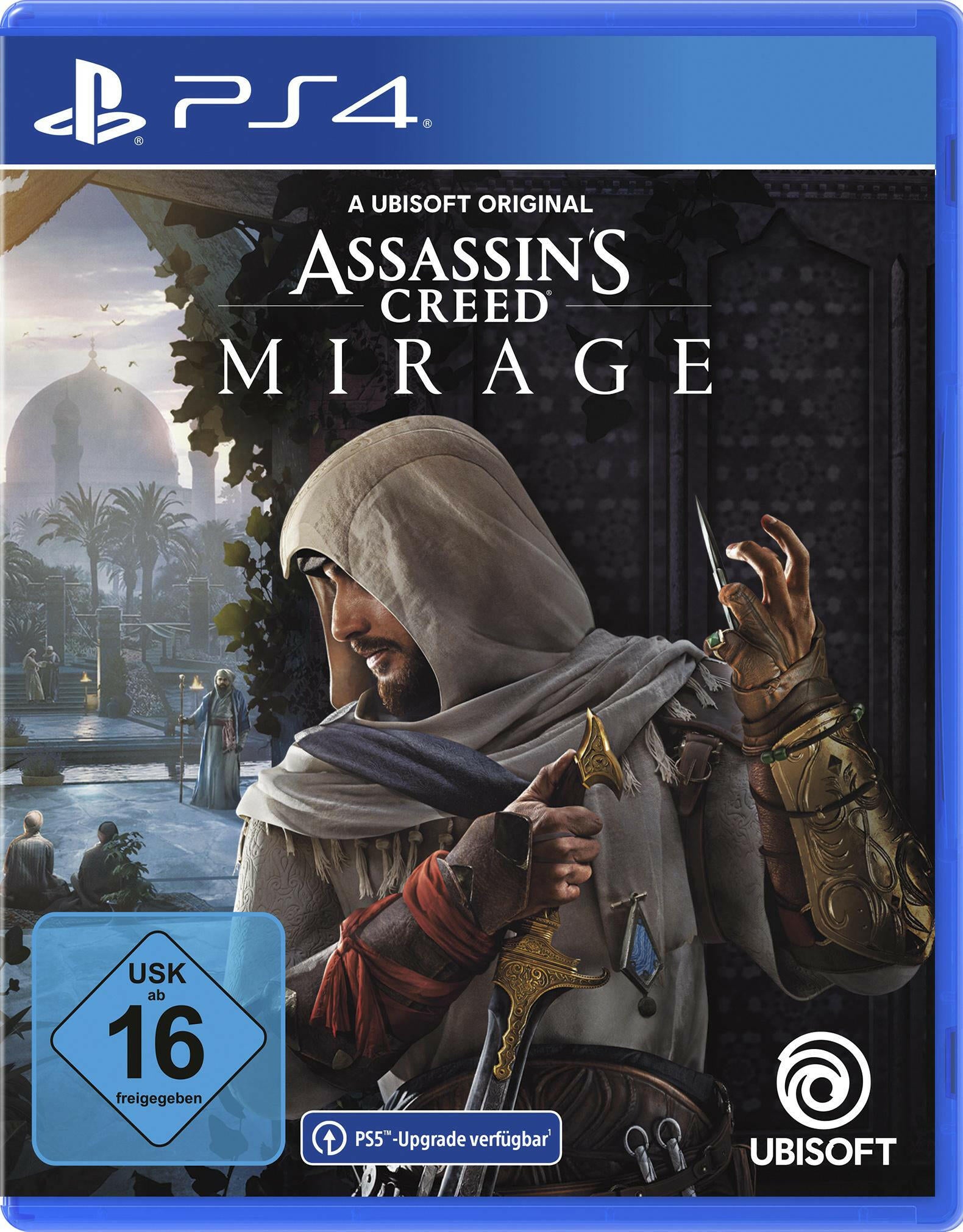 Assassin's Creed Mirage PS4 - Adventure Spiel, ab 16 Jahren.