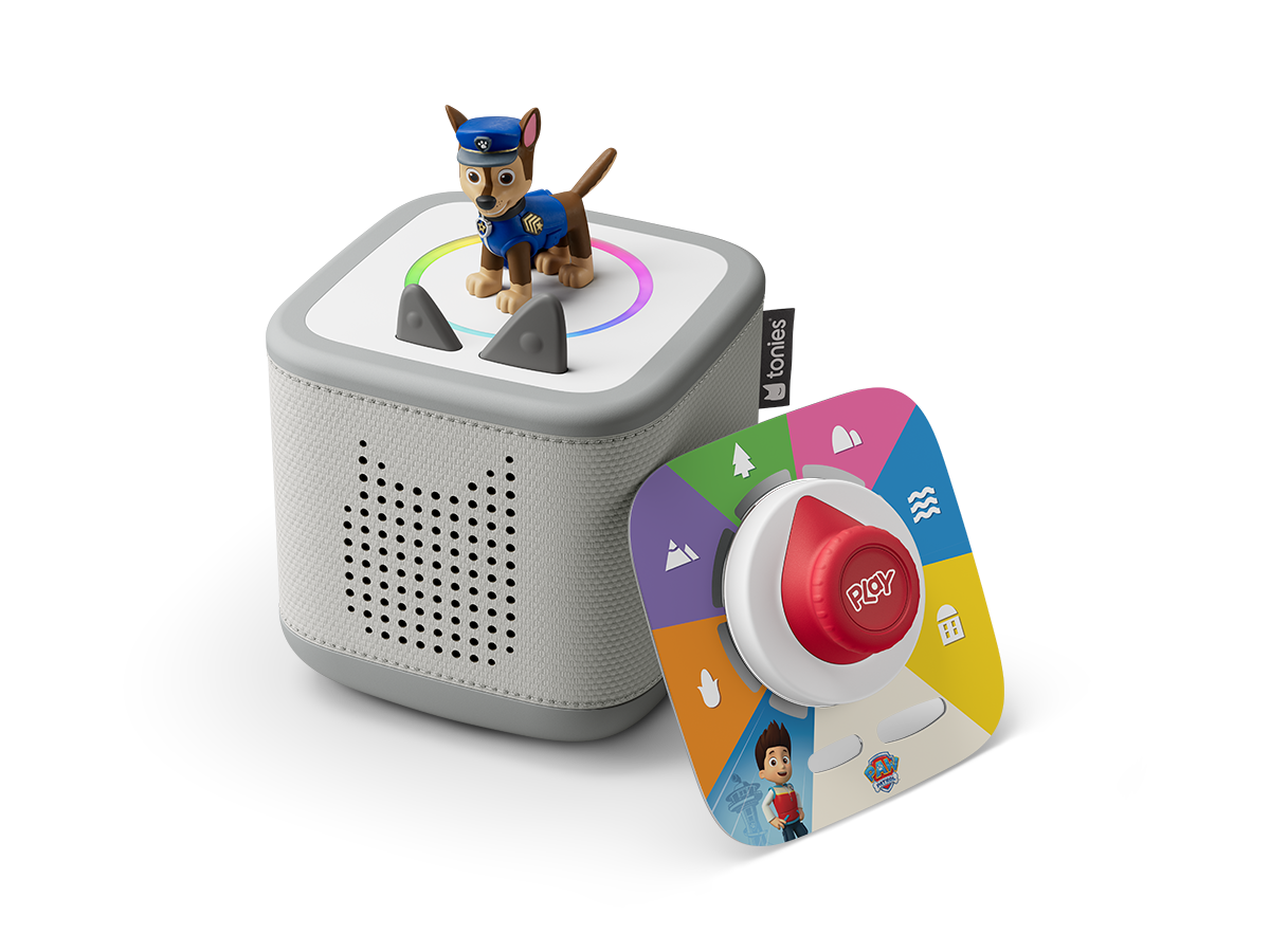 tonies Toniebox 2 Starter-Set Mondgrau mit Paw Patrol Chase