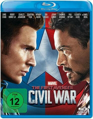 Marvel The First Avenger: Civil War [Blu-ray] - Action, FSK.
