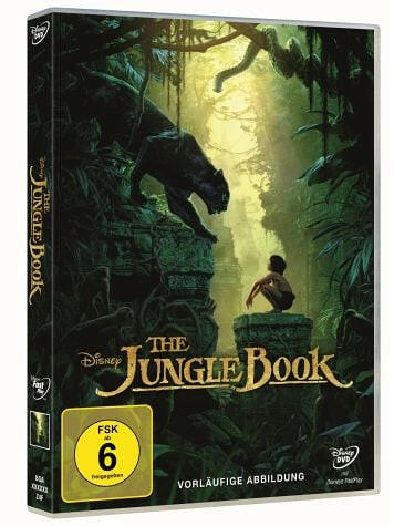 The Jungle Book DVD 2016 Abenteuer FSK 6 - USA Neel Sethi