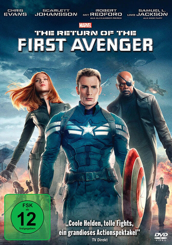 Captain America: Winter Soldier DVD (2014) FSK 12 - Scarlett
