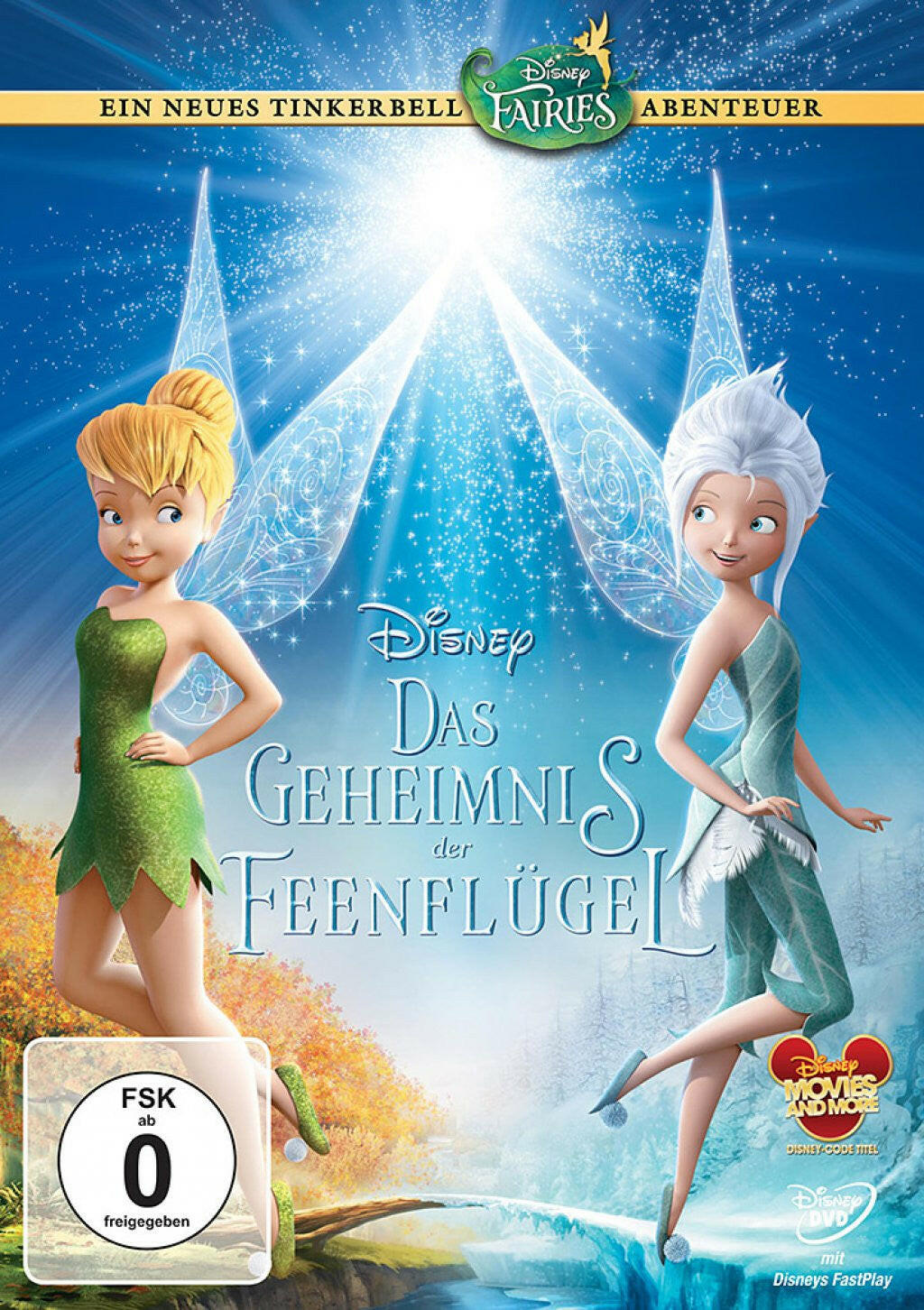 TinkerBell Feenflügel DVD Trickfilm Fantasy FSK 2012 USA