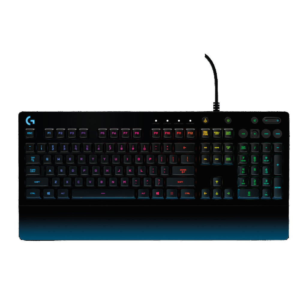 Logitech G213 Prodigy RGB Gaming-Tastatur mit programmierbaren G-Tasten und RGB-Beleuchtung - Deutsches Layout, Schwarz