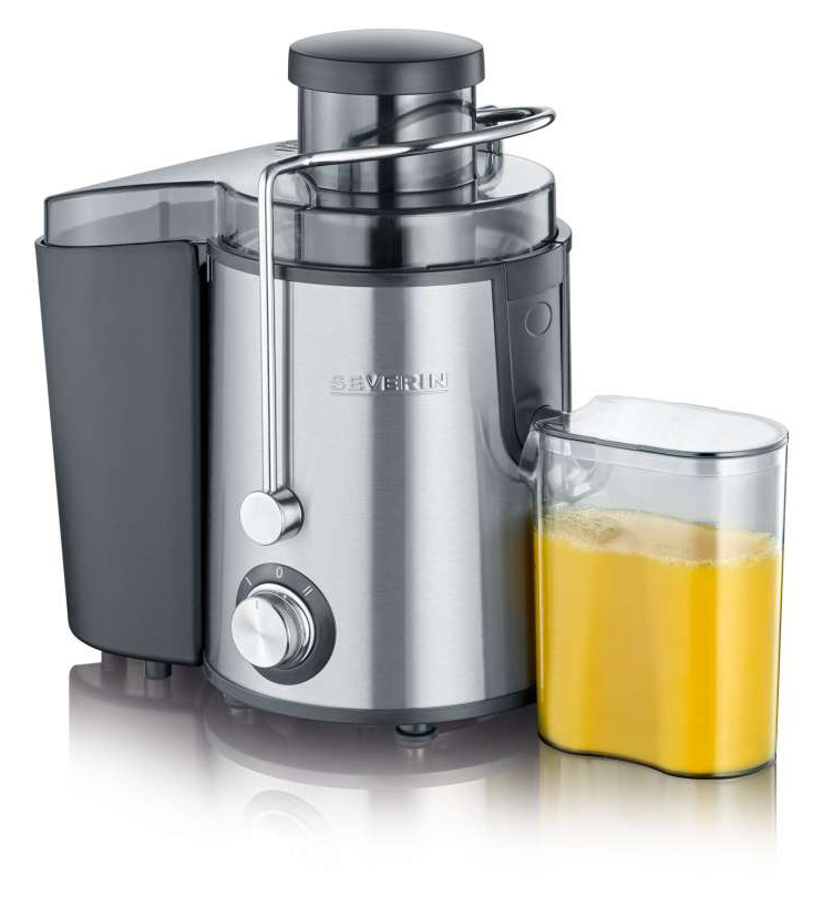 SEVERIN Entsafter ES 3566, geräuscharm, Edelstahl, 500 ml