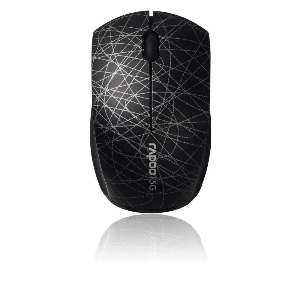 Rapoo 3300P Plus kabellose Maus 1000 DPI schwarz, 6 Monate.