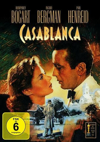 Casablanca DVD - Humphrey Bogart - Ingrid Bergman - Drama